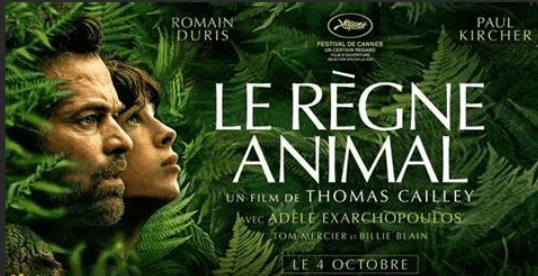 affiche du film "Le règne animal" par Romain DURTS