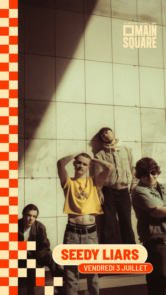 Seedy Liars en concert au Main Square Festival 2026