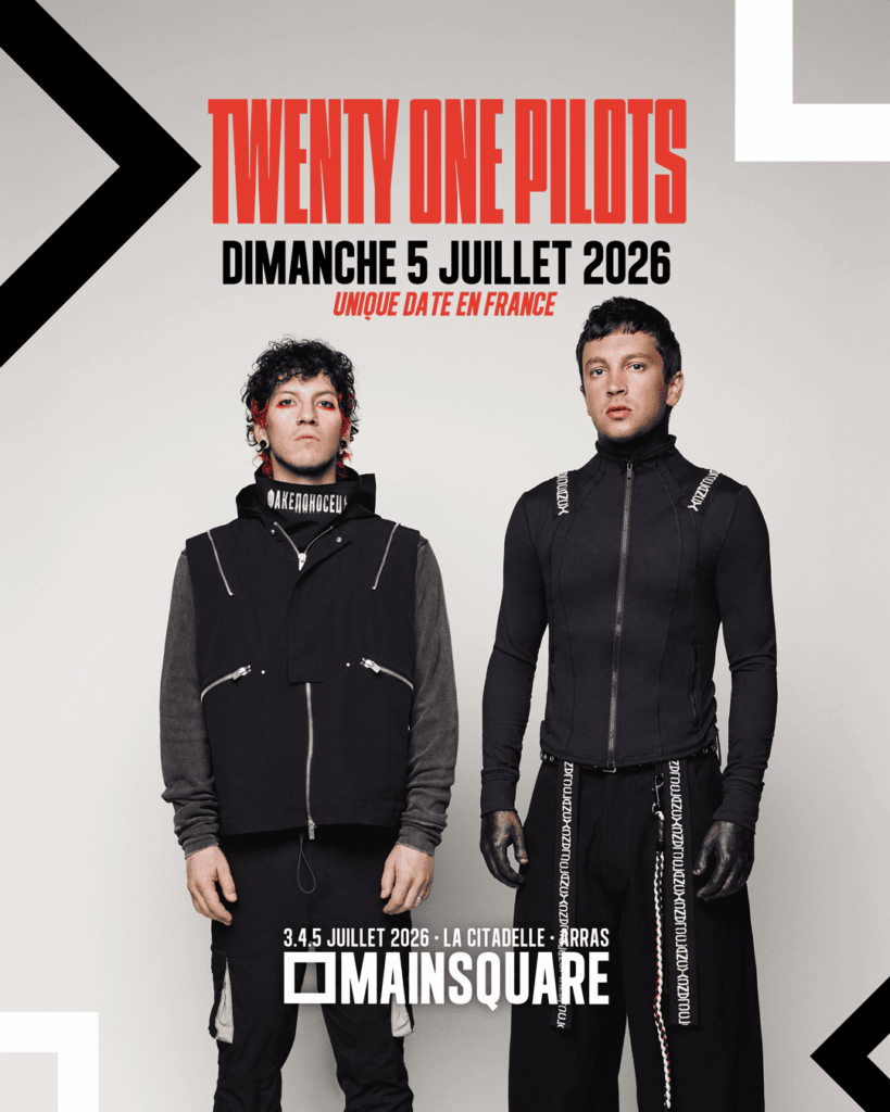 Twenty One Pilots présent au Main Square Festival 2026